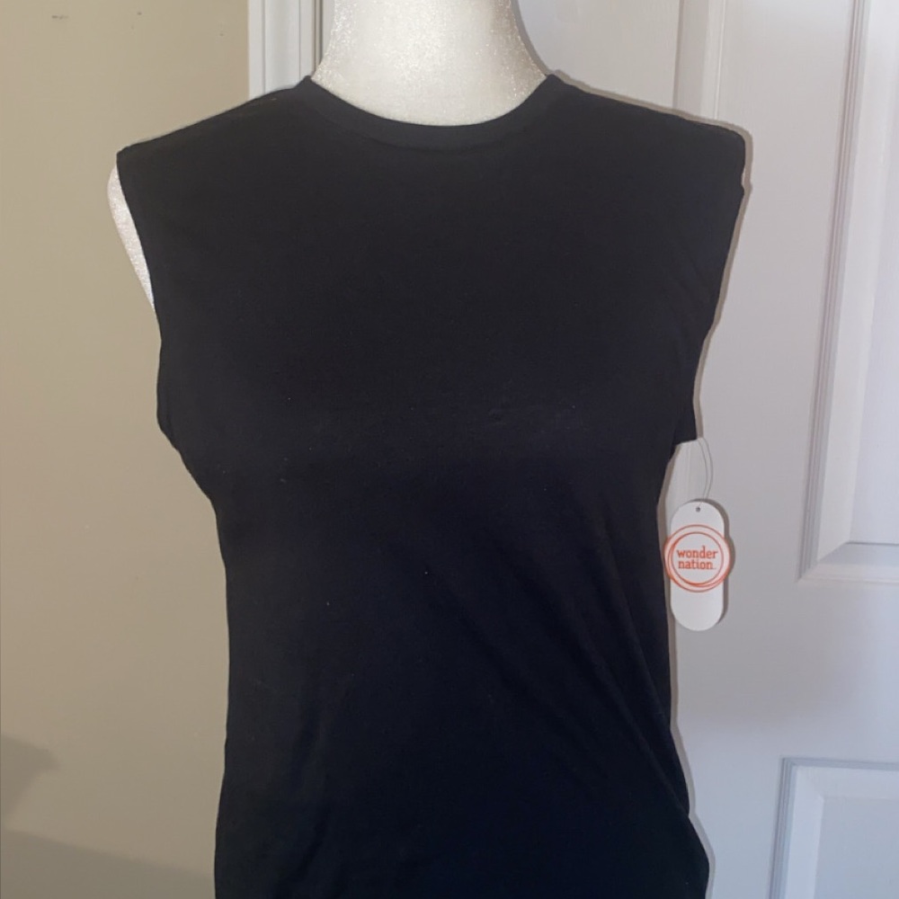 Wonder Nation Classic Black Tee